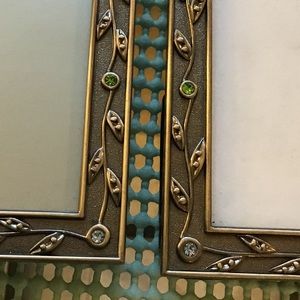 Elsa 2 vintage desk frames with shiny dots